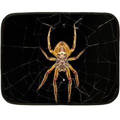 Nsect Macro Spider Colombia Fleece Blanket (mini) by Celenk