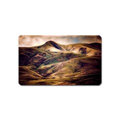 Iceland Mountains Sky Clouds Magnet (name Card) by Celenk