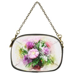 Flowers Roses Bouquet Art Nature Chain Purses (two Sides)  by Celenk