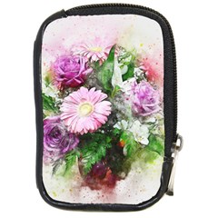 Flowers Roses Bouquet Art Nature Compact Camera Cases by Celenk