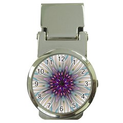 Mandala Kaleidoscope Ornament Money Clip Watches by Celenk