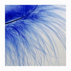 Spring Blue Colored Medium Glasses Cloth (2-side) by Celenk