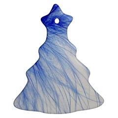 Spring Blue Colored Ornament (christmas Tree) 