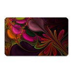 Fractal Abstract Colorful Floral Magnet (Rectangular) Front