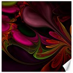 Fractal Abstract Colorful Floral Canvas 16  x 16   15.2 x15.41  Canvas - 1