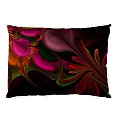 Fractal Abstract Colorful Floral Pillow Case by Celenk