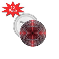 Fractal Diamond Circle Pattern 1 75  Buttons (10 Pack) by Celenk