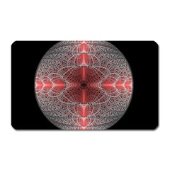 Fractal Diamond Circle Pattern Magnet (rectangular) by Celenk