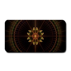 Fractal Floral Mandala Abstract Medium Bar Mats by Celenk