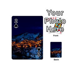 Castelmezzano Italy Village Town Playing Cards 54 (mini)  by Celenk