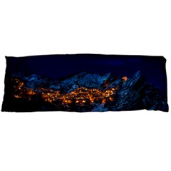 Castelmezzano Italy Village Town Body Pillow Case (dakimakura) by Celenk