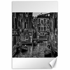 Venice Italy Gondola Boat Canal Canvas 20  x 30  