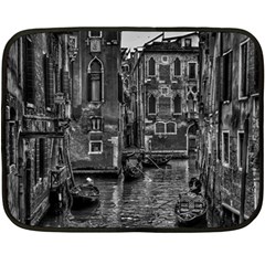 Venice Italy Gondola Boat Canal Double Sided Fleece Blanket (Mini) 