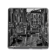 Venice Italy Gondola Boat Canal Memory Card Reader (Square)