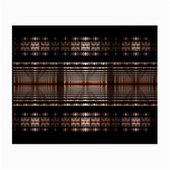 Fractal Fractal Art Design Geometry Small Glasses Cloth (2-side) by Celenk