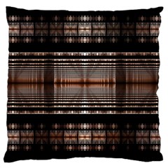 Fractal Fractal Art Design Geometry Large Cushion Case (two Sides) by Celenk