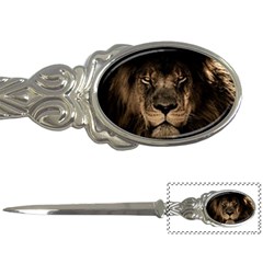 African Lion Mane Close Eyes Letter Openers by Celenk