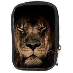 African Lion Mane Close Eyes Compact Camera Cases by Celenk