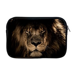 African Lion Mane Close Eyes Apple Macbook Pro 17  Zipper Case by Celenk