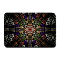 Fractal Detail Elements Pattern Plate Mats by Celenk