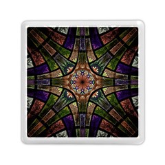 Fractal Detail Elements Pattern Memory Card Reader (square)  by Celenk