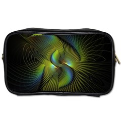 Fractal Abstract Design Fractal Art Toiletries Bags by Celenk