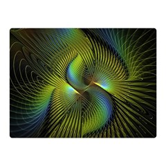 Fractal Abstract Design Fractal Art Double Sided Flano Blanket (mini)  by Celenk