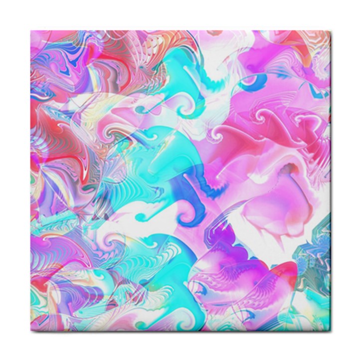 Background Art Abstract Watercolor Tile Coasters