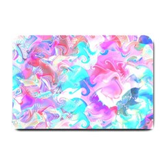 Background Art Abstract Watercolor Small Doormat  by Celenk