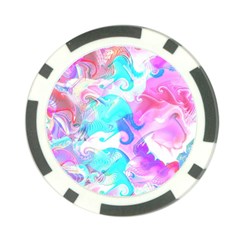 Background Art Abstract Watercolor Poker Chip Card Guard by Celenk