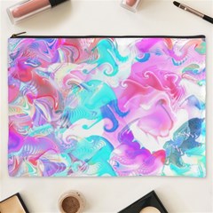 Background Art Abstract Watercolor Cosmetic Bag (xxxl)  by Celenk