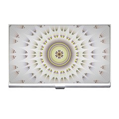 Mandala Fractal Decorative Business Card Holders by Celenk