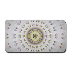 Mandala Fractal Decorative Medium Bar Mats by Celenk