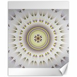 Mandala Fractal Decorative Canvas 11  x 14   10.95 x13.48  Canvas - 1