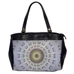 Mandala Fractal Decorative Office Handbags by Celenk