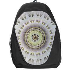 Mandala Fractal Decorative Backpack Bag by Celenk