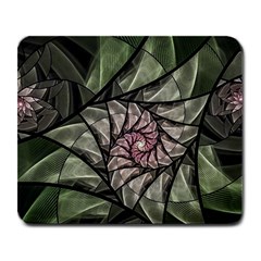 Fractal Flowers Floral Fractal Art Large Mousepads by Celenk