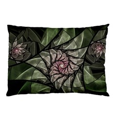 Fractal Flowers Floral Fractal Art Pillow Case (two Sides) by Celenk