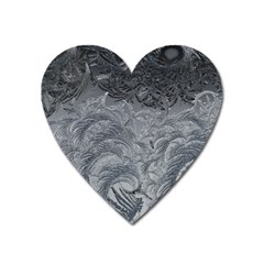 Abstract Art Decoration Design Heart Magnet by Celenk