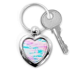 Background Art Abstract Watercolor Key Chains (heart)  by Celenk