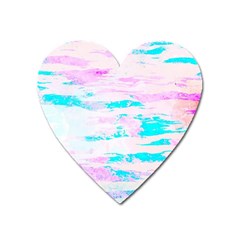 Background Art Abstract Watercolor Heart Magnet by Celenk