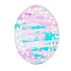 Background Art Abstract Watercolor Ornament (oval Filigree) by Celenk