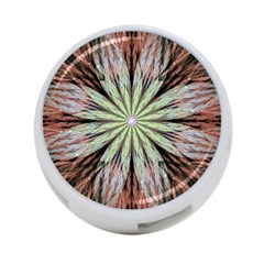 Fractal Floral Fantasy Flower 4-port Usb Hub (two Sides)  by Celenk