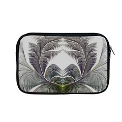 Fractal White Design Pattern Apple MacBook Pro 13  Zipper Case