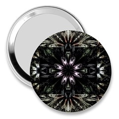 Fractal Design Pattern Texture 3  Handbag Mirrors by Celenk