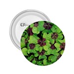 Luck Klee Lucky Clover Vierblattrig 2.25  Buttons Front