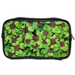 Luck Klee Lucky Clover Vierblattrig Toiletries Bags 2-side by Celenk