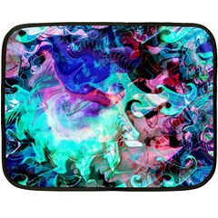 Background Art Abstract Watercolor Double Sided Fleece Blanket (mini)  by Celenk