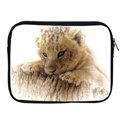 Lion Cub Close Cute Eyes Lookout Apple Ipad 2/3/4 Zipper Cases by Celenk