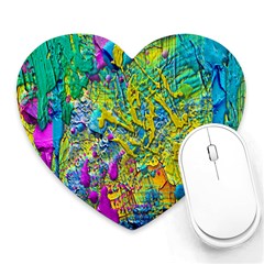 Background Art Abstract Watercolor Heart Mousepads by Celenk